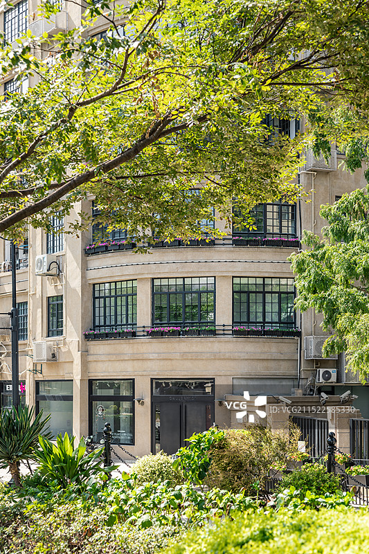 上海优秀历史建筑 河滨大楼图片素材