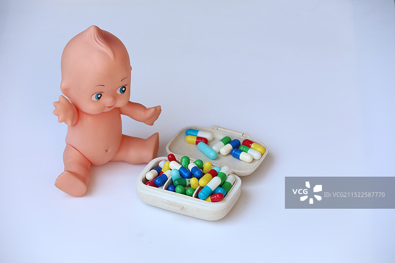 儿童，药品图片素材