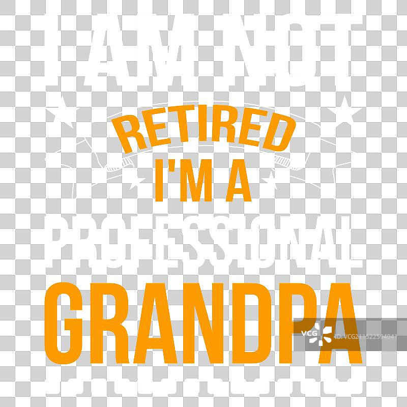 祖父母节排版T恤设计图片素材