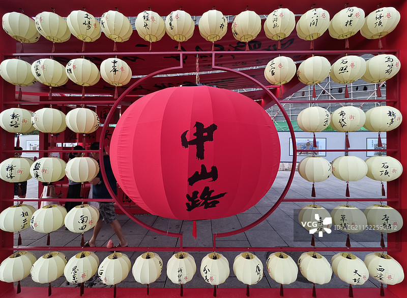 厦门中山路图片素材