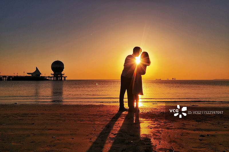 浪漫情侣图片素材