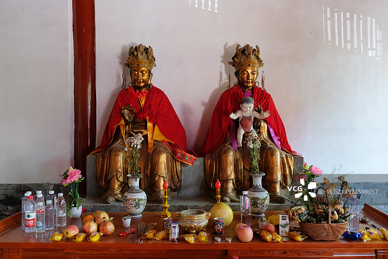 北京市石景山区首钢园，石景山古建群图片素材