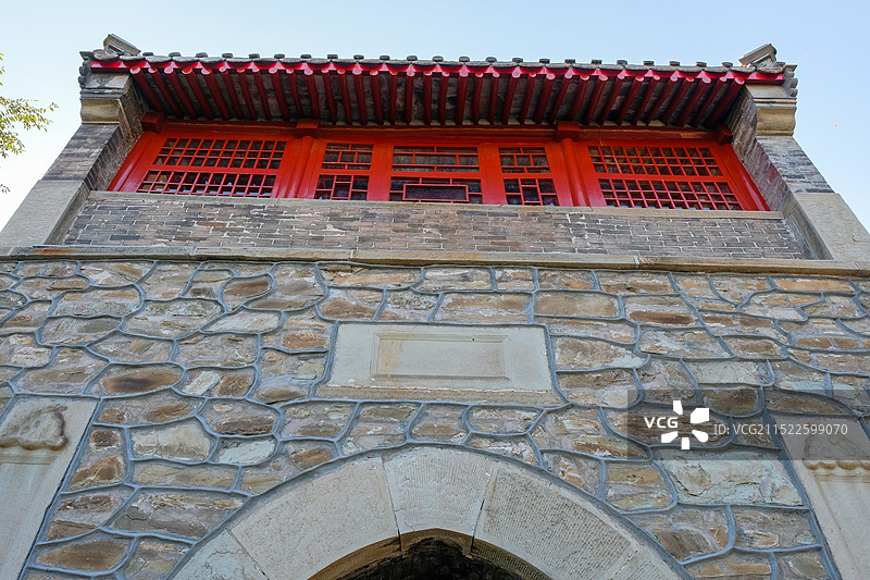 北京市石景山区首钢园，石景山古建群图片素材