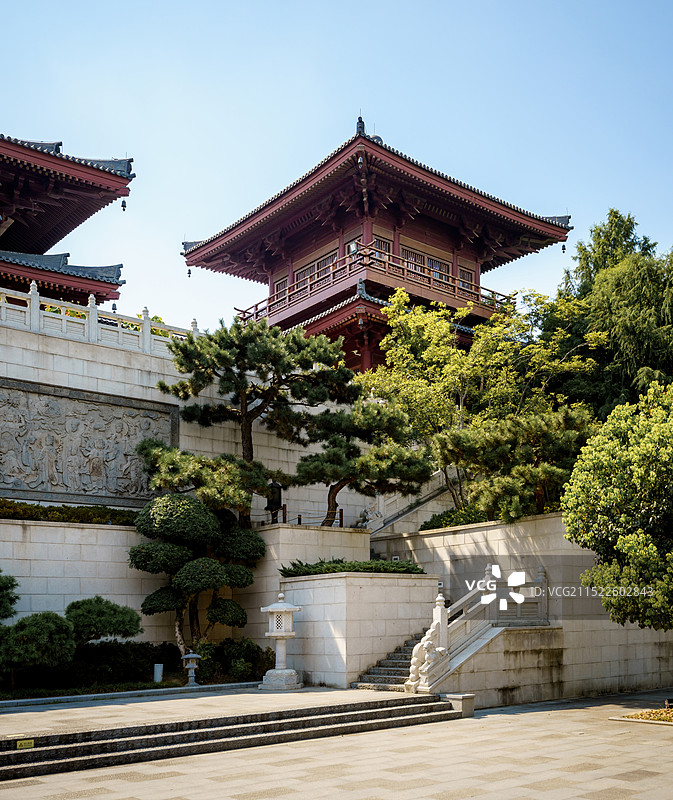 南京牛首山佛顶寺图片素材