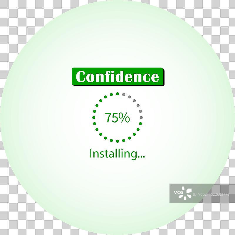 自信地安装图形图片素材