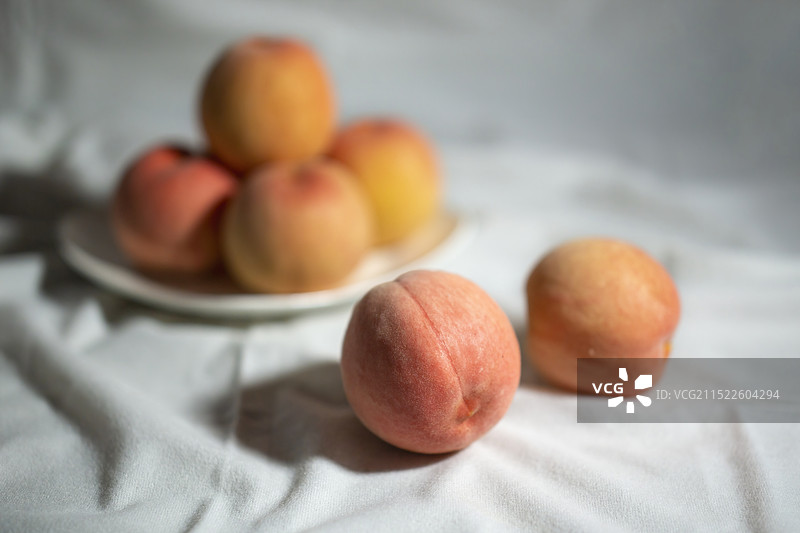 水蜜桃图片素材