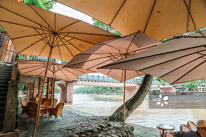 邛崃平乐古镇图片素材