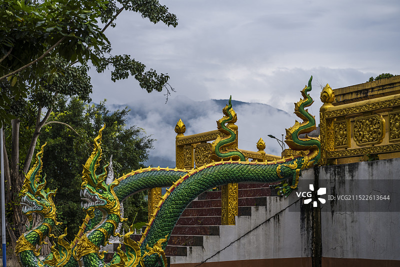 西双版纳打洛风情图片素材