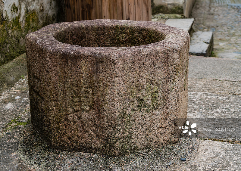 安徽绩溪县仁里古村图片素材