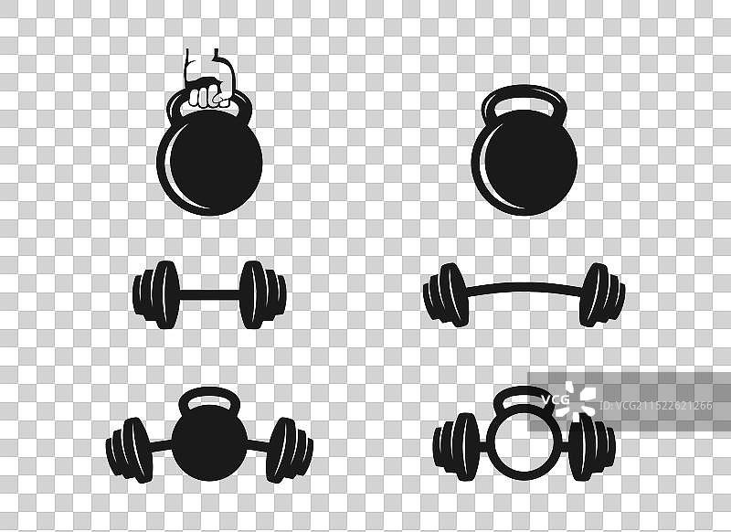 健身房高级运动器材合集图片素材