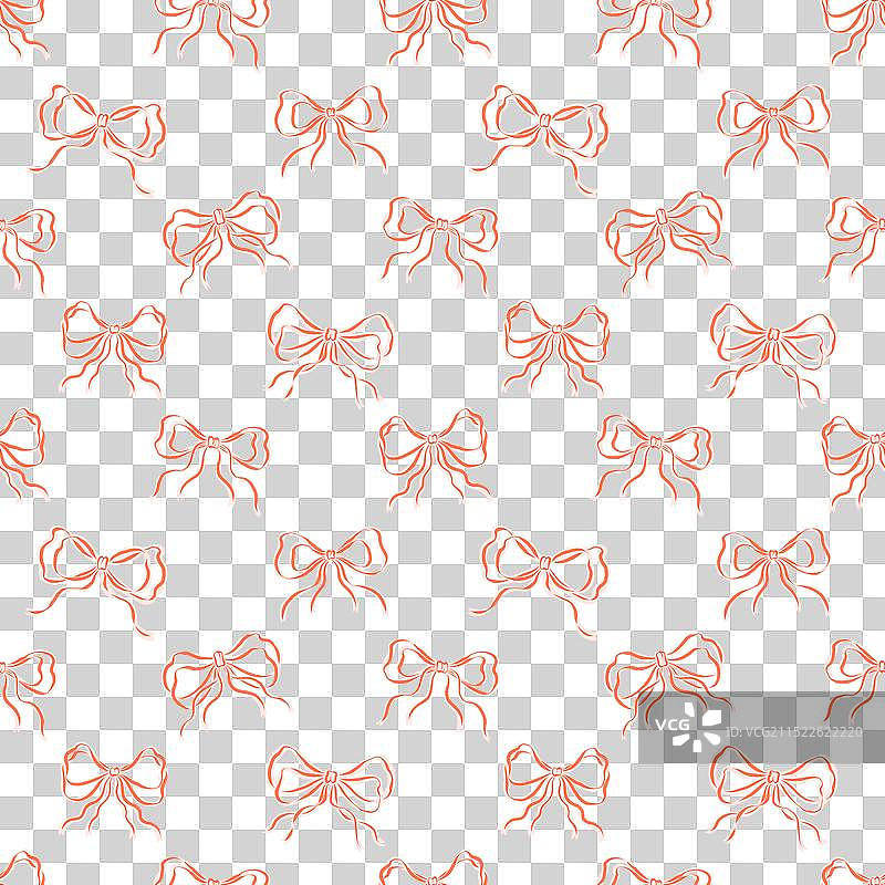 精美复古窄丝带无缝图案图片素材