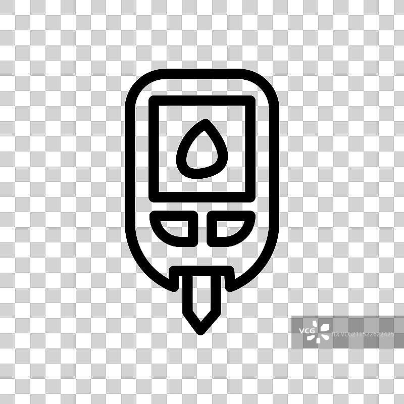 健康血糖监测图标图片素材