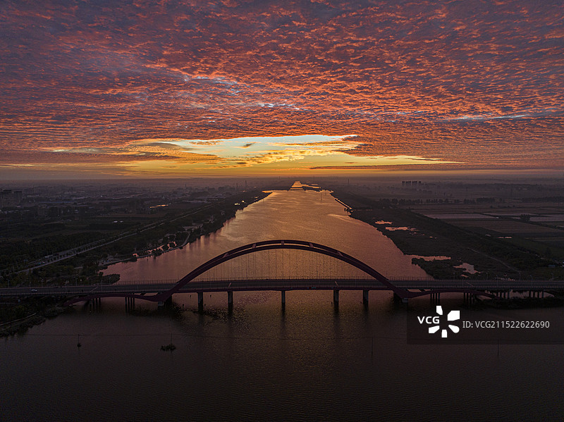 航拍安徽省宿州市灵璧县风光图片素材