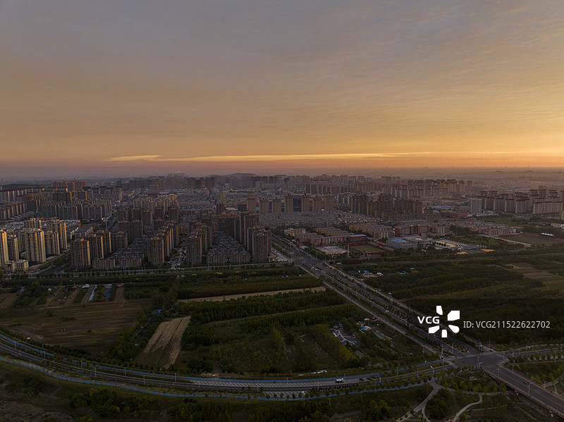 航拍安徽省宿州市灵璧县风光图片素材