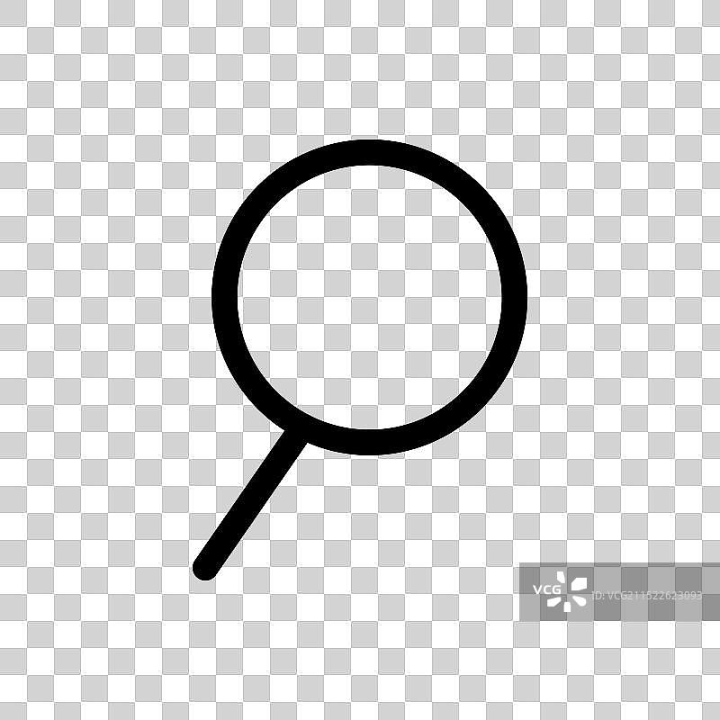 用于浏览和信息检索的搜索图标图片素材
