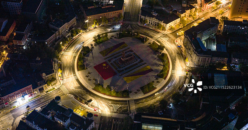 沈阳中山广场百年建筑群图片素材