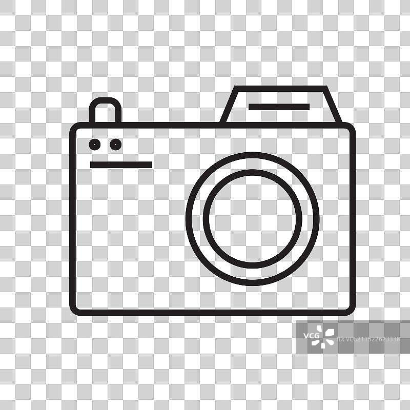 适用于摄影和媒体的相机图标图片素材