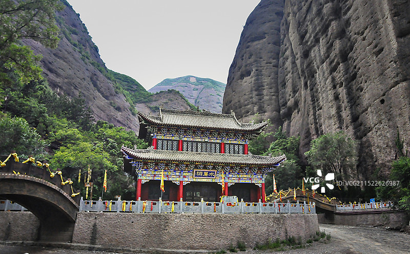 天水武山水帘洞景区图片素材