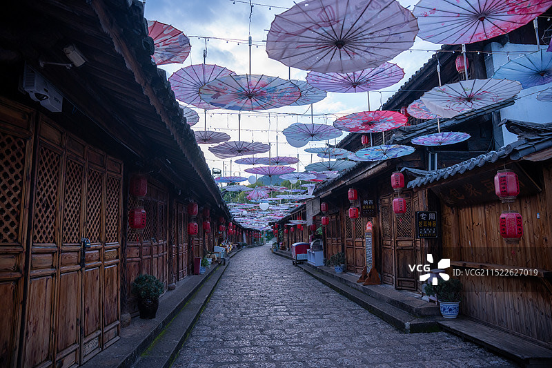 丽江观音峡景区图片素材