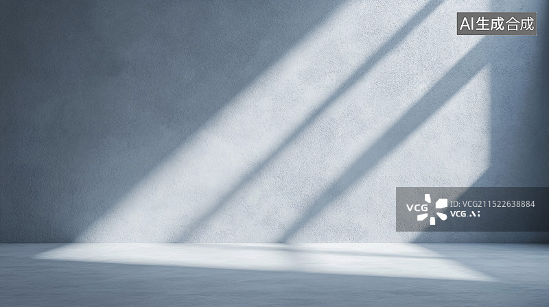 【AI数字艺术】浅色水泥墙的质感纹理插图图片素材