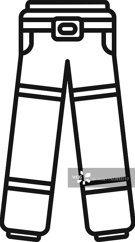 消防员制服裤子与腰带图片素材