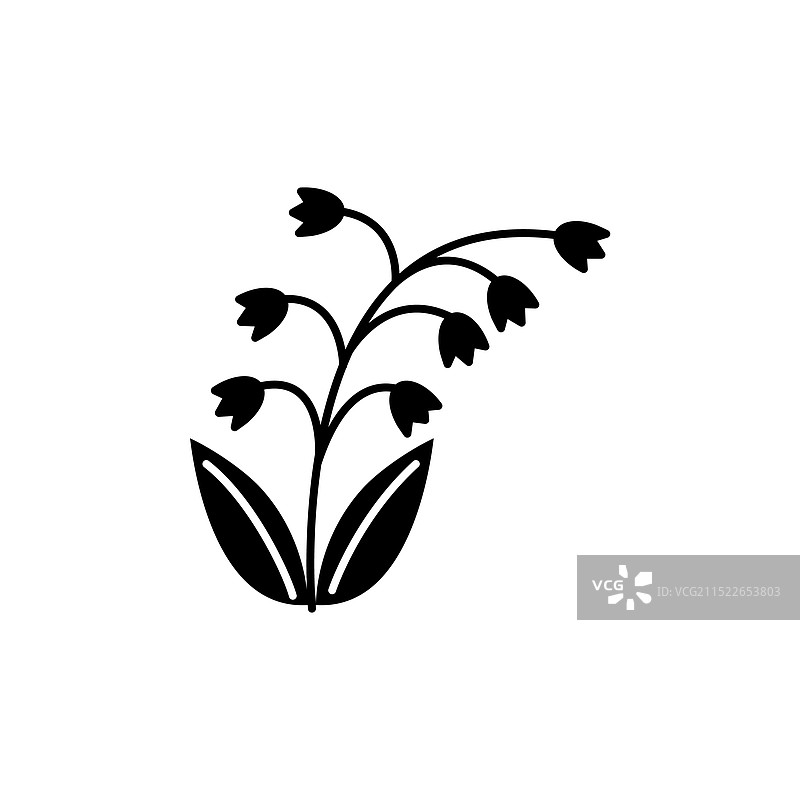 铃兰图标集图片素材