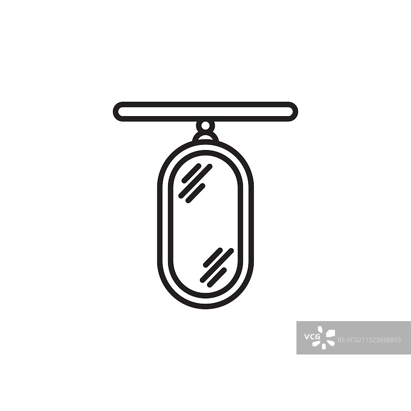 手持化妆镜图标合集图片素材