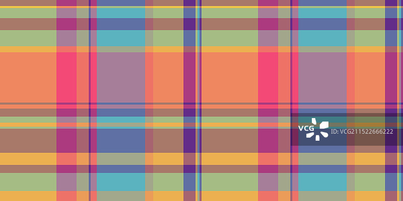 流行的格子花纹面料无缝拼接图片素材