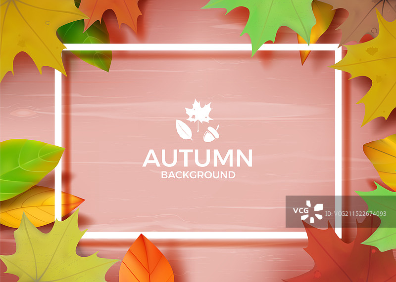 秋叶秋叶banner框架图片素材