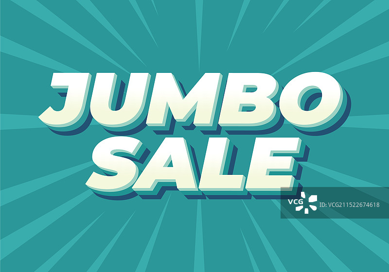 现代3D色彩巨型促销文字效果图片素材