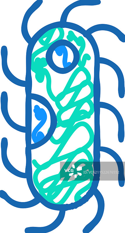 疟疾原生动物涂鸦图标图片素材