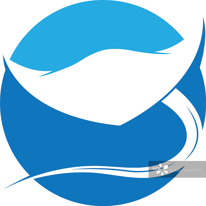 黄貂鱼logo插画图片素材