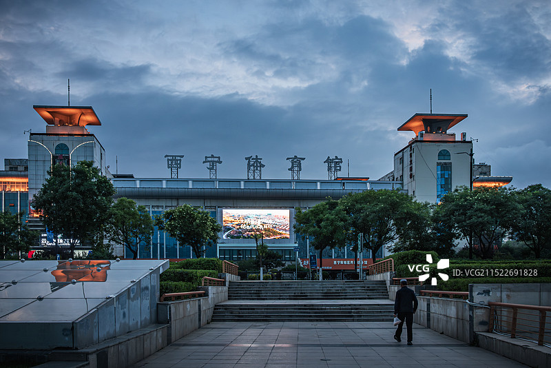 青海省西宁体育馆图片素材