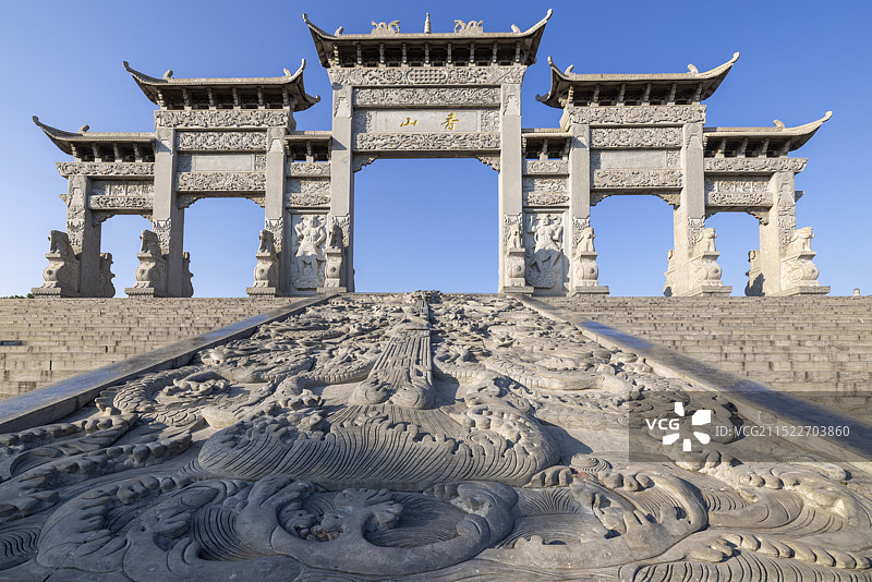 河南省平顶山市香山寺景区图片图片素材