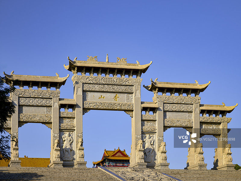 河南省平顶山市香山寺景区图片图片素材