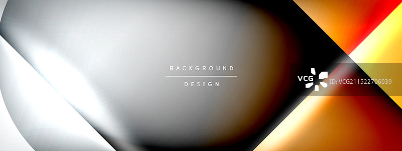 阴影线条科技横幅与光线图片素材