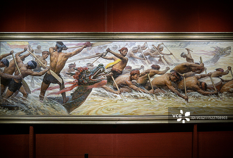 李自健 美术馆画图片素材