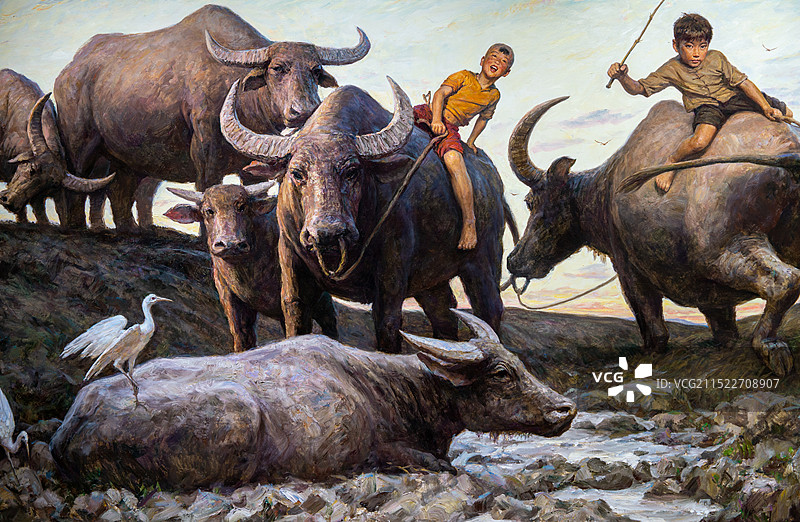 李自健 美术馆画图片素材