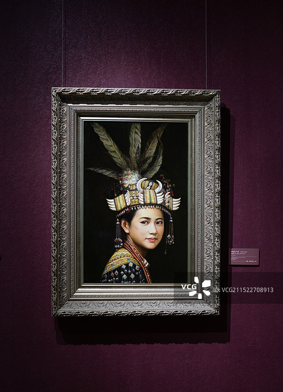 李自健 美术馆画图片素材