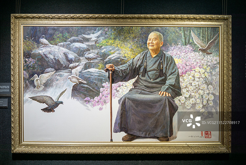 李自健 美术馆画图片素材