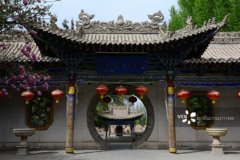 酒泉西汉酒泉胜迹图片素材