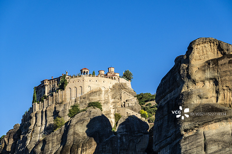 希腊天空之城迈泰奥拉修道院图片素材