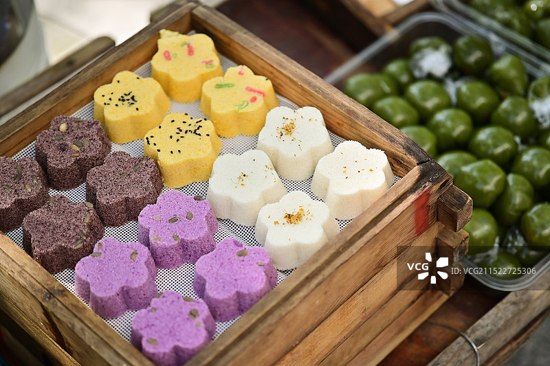 苏州桂花米糕图片素材