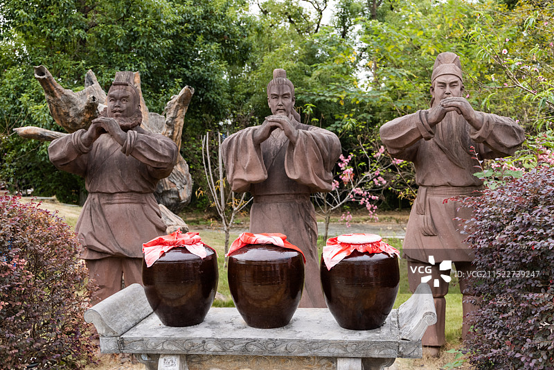 桃源三结义图片素材