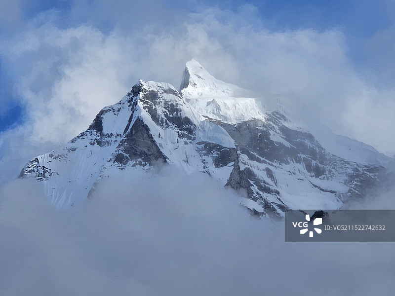 雪山风光图片素材