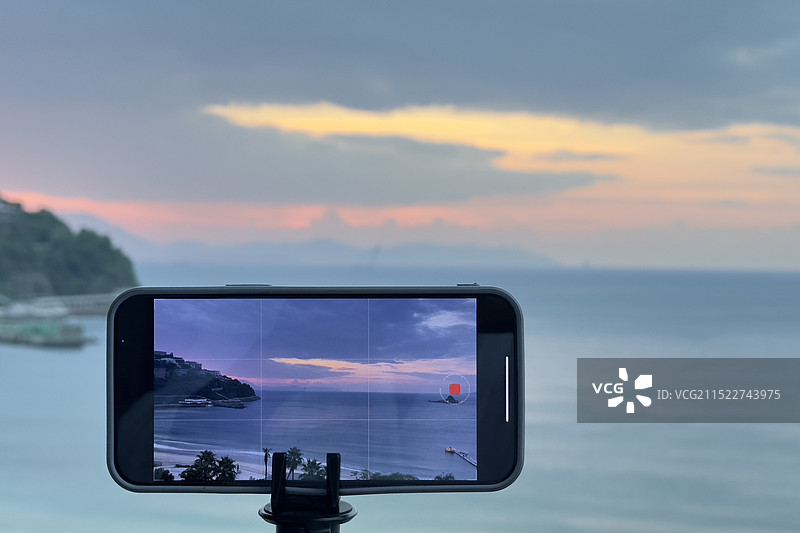 大梅沙晨曦图片素材