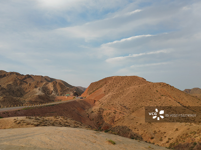 宁夏中卫66号公路图片素材