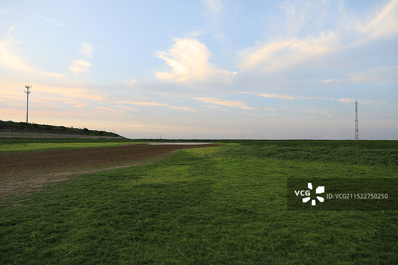 鄱阳湖湿地公园观鸟白鹤小镇草原草场河流图片素材
