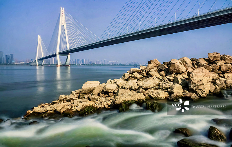 二七长江大桥图片素材