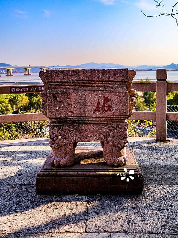 台州三门县蛇蟠岛景区图片素材